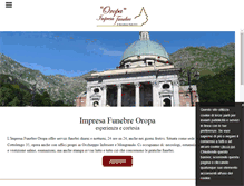 Tablet Screenshot of impresafunebreoropa.com
